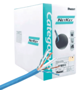NUL6CR04BU-CE NETKEY CABLE UTP LSZH CAT.6 24AWG-AZUL (ROLLO DE 305 METROS) (LIBRE DE HALÓGENO)