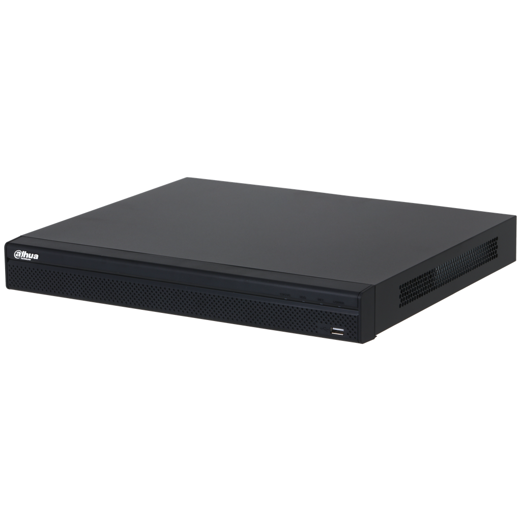 DHI-NVR4216-16P-4KS3. NVR DAHUA 16CH. 16 PUERTOS POE. 2HDD 20TB C/U. SMD PLUS. AUDIO. ALARM.