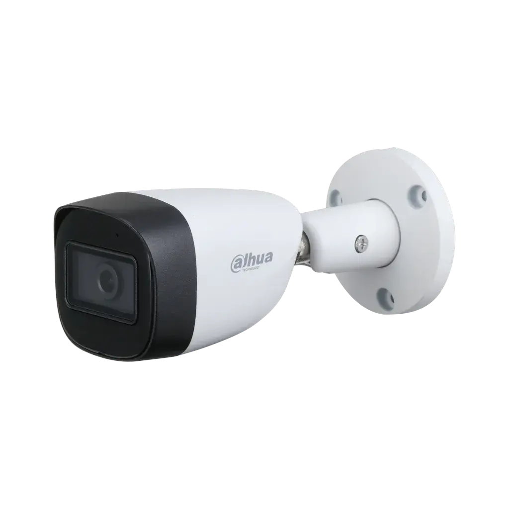 DH-HAC-HFW2241CMN-A-0280B-S2. Cámara Análoga Dahua tipo bullet de 2MP lente fijo de 2.8mm IR 30m protección IP67